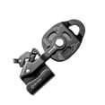 thumbnail image 2 of Naiovety Polea de elevación para escalada, accesorio de elevación duradero fiable, equipo elevador de polea firme para rescate deportivo al Escalada Negro, 2 of 6