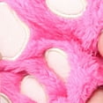 thumbnail image 2 of Tnhcen Fingerless Cat Paw Gloves Winter Warm Anime Mitten Gloves for Women, 2 of 3