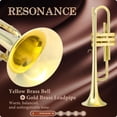 thumbnail image 3 of Juego estándar Trumpet ALLSET ABT-400 Bb con funda y accesorios, 3 of 6