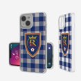 thumbnail image 4 of Real Salt Lake iPhone Plaid Design Clear Case, 4 of 7