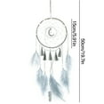 thumbnail image 2 of Midsumdr Boho Wall Art Dream Catchers Colorful Circular Feather Creative Wind Chime with Night Light Lamp String Hanging Wall Decor Room Decor Teacher Appreciation Gifts Graduation Gifts, 2 of 3