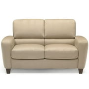 Angle View: Softaly Sophie Loveseat, Taupe