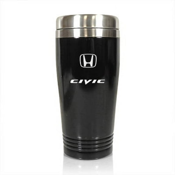 Honda CR-V 14oz Black Stainless Steel Travel Mug