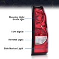 thumbnail image 6 of PIT66 Red Tail Lights Fit For 03-06 Chevy Silverado 1500 2500 3500 HD Brake Lamps Pair, 6 of 9