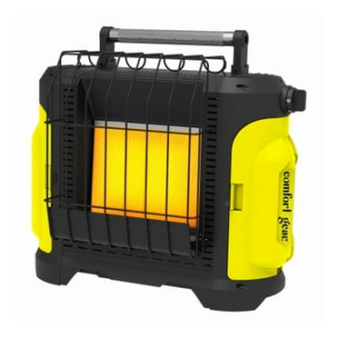 Comfort Gear Portable Propane Heater, 10,000 BTU, Indoor/Outdoor Use
