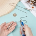 thumbnail image 3 of 4PCS Aolly Ceiling Fan Pull Chain 13 Inch Platinum Beaded Pulls Cord Extender Lamp Pull Chain for Ceiling Light Decoration Table Lamp Pulling Switch, 3 of 5