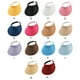 thumbnail image 4 of Sonducket Sombreros para el sol Protección Clip-On Gorras Visera de lino Ajustable Grandes aleros Parte vacía Color sólido Regalo deportivo Sombreros amarillo Sonducket AP010232-01, 4 of 6