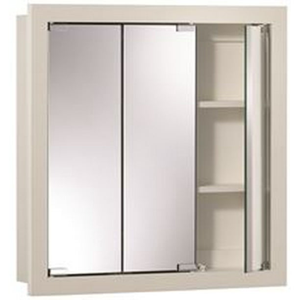 Medicine Triview White Wood Surface 24 In. X 24 In. X 43/4 In