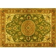 thumbnail image 1 of Ahgly Company Indoor Rectangle Persian Yellow Traditional Area Rugs, 3' x 5', 1 of 4