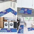 thumbnail image 5 of Colorful Floral Dots Pattern Kitchen Rugs Sets Of 2,Anti Fatigue Kitchen Mat Rugs Non Slip Washable,Decorative Kitchen Floor Mats for Kitchen,Sink,Laundry,17"x30"+17"x47", 5 of 7