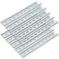 thumbnail image 1 of 10 Pieces 1 Meter Aluminum DIN Rail, Top Hat Slotted DIN Rails with RoHS for Professionals and DIY Cut Length | Hardware Components Mounting - 1 Meter Long, 35mm Wide, 7.5mm High, 1 of 4