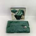 thumbnail image 4 of FAXOAEU Lap blankets,Soft Cozy Plush Fleece Throw Blanket 50" x 60", Solid Shag Lightweight Fuzzy Flannel Blanket for Bedroom, Luxury Washable Warm Velvet Blanket,Forest Green, 4 of 9