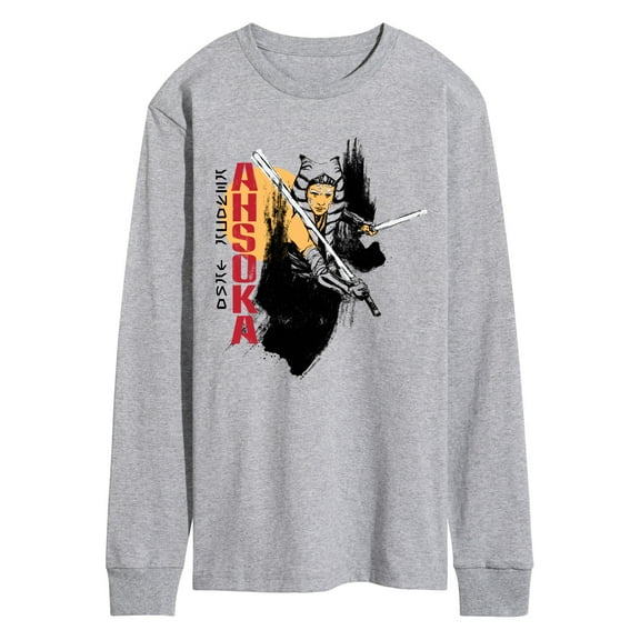 Star Wars - Ahsoka Brush - Men's Long Sleeve Graphic T-Shirt