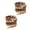 Brown Light brown, variant on Colorful Braid Bubbles Shoe Laces 100cm Long Polyester Shoe Lace Replacement Sneakers Shoelaces for Women Teens Sneakers