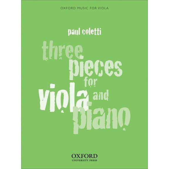 Oxford Music for Viola: Three Pieces for Viola and Piano (Paperback)