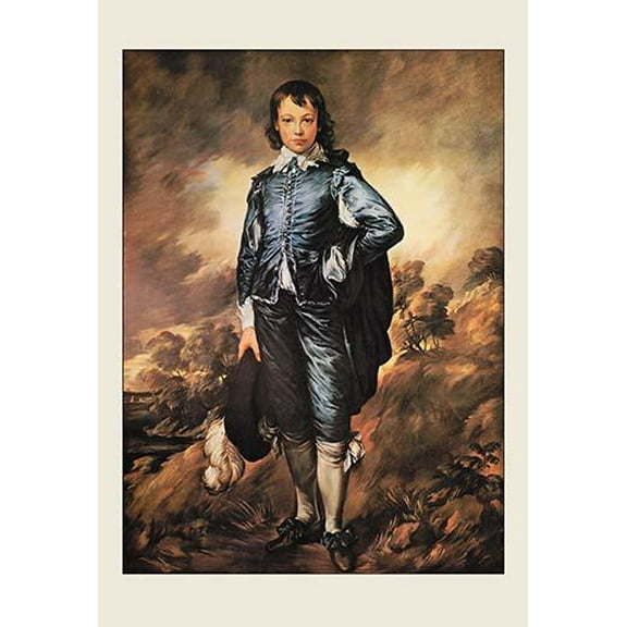 The Blue Boy- Fine Art Canvas Print (20" x 30")