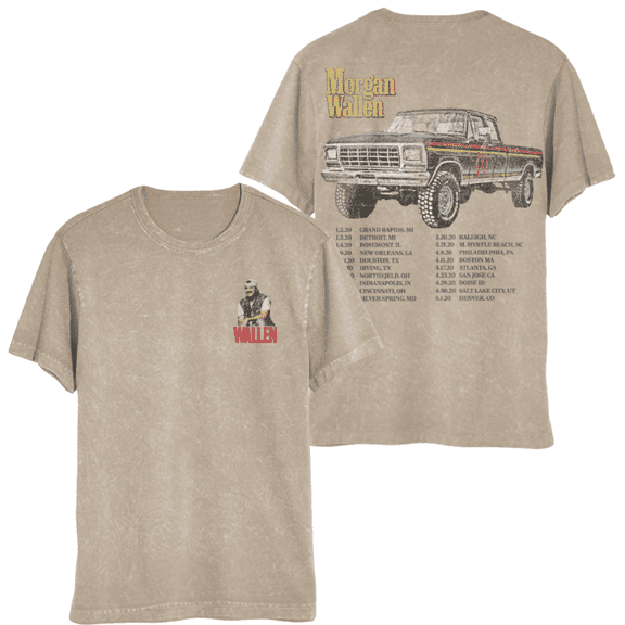 Morgan Wallen Men's & Big Men's Graphic T-Shirt, Sizes S-3XL