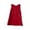 Red, variant on Gamivast Girls Summer Sleeveless Linen Dress Casual Crew Neck A Line Dress Twirly Skater School Recital Dress Flowy Casual Beach Sundress Black Recent