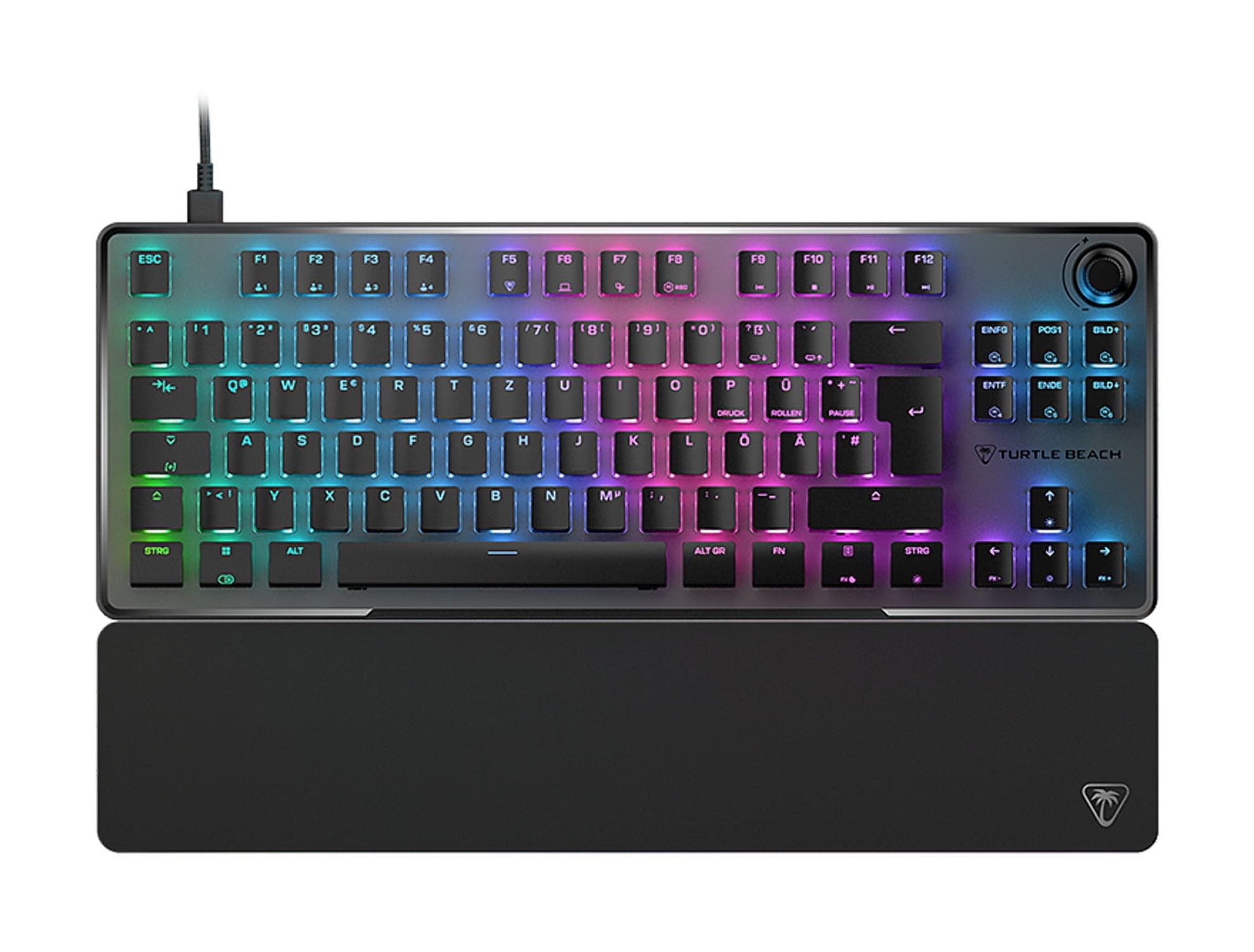 Turtle Beach Vulcan II TKL Pro Magnetic Mechanical RGB Gaming Keyboard, Black