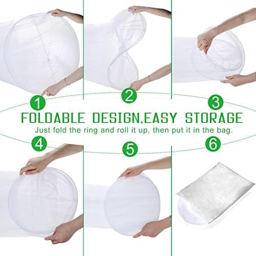 Mosquito Net Bed Canopy for Girls,King Canopy Bed Curtains Queen Size from Ceiling,Dome Mosquito Netting Bed Tent Twin Girls Canopy Bed Decor for Baby Crib,Kid Bed and Adult Beds (White Dome1)