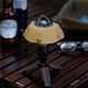 thumbnail image 4 of Pantalla de campamento Lámpara de iluminación portátil al aire libre Lámpara de sombra Colgante Tienda de polvo para polvo Colgante Cubierta de luz Reemplazo para Ledlenser ML4 Azul Inevent OD019367-01, 4 of 7