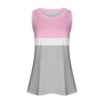 thumbnail image 4 of gbyLJF Sleeveless Button Up Tops for Women Women Tanks Tank Tops for Plus Size Women Cotton Rib Tank Top, 4 of 5