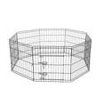 thumbnail image 1 of Corral Para Perros Mascotas 8 Paneles Plegables 122x61f&f, 1 of 1