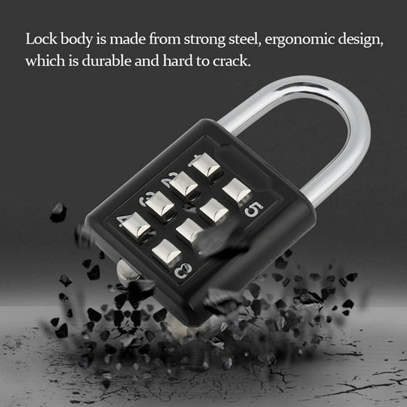 Cerraduras de Equipaje, Cerradoura de Maleta de Aleación de Zinc Cerradoura de EquuPeje Cerradoura de Contraseña de SEGURIDAD PARA EQUIPAJE DE MALETA DE VIJE