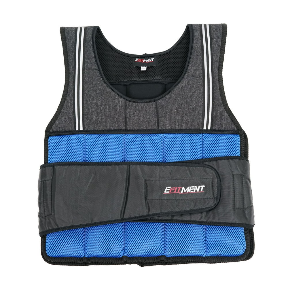 20 LB Adjustable Weighted Vest for Fitness by EFITMENT A002 Walmart