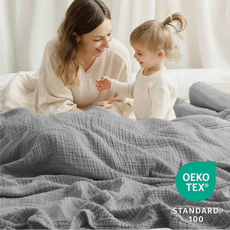 Cotton Muslin Blanket Cotton King Size Blanket 100% Cotton Muslin