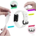 thumbnail image 4 of Zodaca Silicone Watch Band Compatible with Fitbit Charge 3, Charge 3 SE (Small), and Charge 4, Fitness Tracker Replacement Bands, White, 4 of 5
