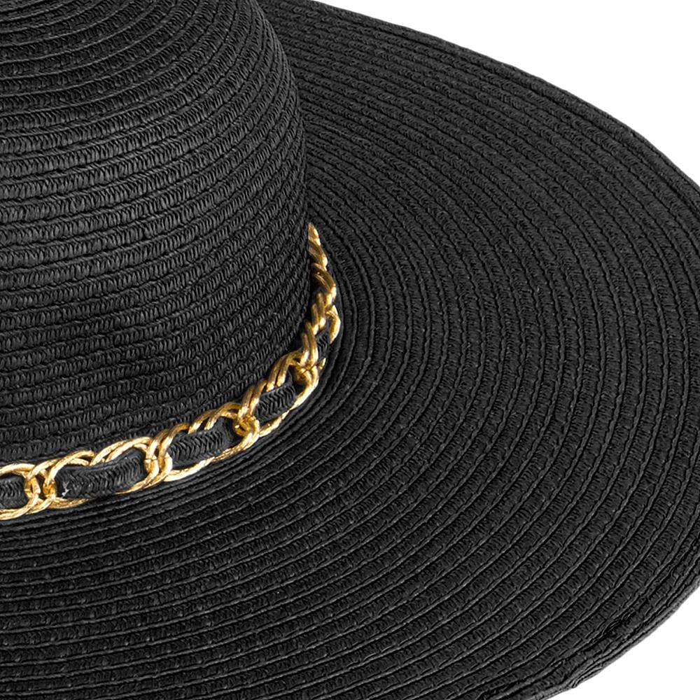 AERUSI Mrs Wickman Straw Floppy Hat [One Size Fits Most]