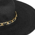 thumbnail image 4 of AERUSI Mrs Wickman Straw Floppy Hat [One Size Fits Most], 4 of 4