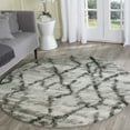 thumbnail image 3 of SAFAVIEH Retro Daphne Abstract Area Rug, Light Grey/Black, 4' x 6', 3 of 10