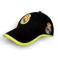 thumbnail image 5 of Real Madrid Hat, Black/Neon, Adjustable, Licensed, 5 of 6