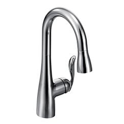 Photo 1 of Moen 5995 Arbor Single Handle Pulldown Spray Bar Faucet with Reflex Technology - Chrome