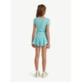 thumbnail image 2 of Justice Girls Mesh Hem Tulip Short Set, Sizes XS - XLP, 2 of 7