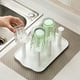 thumbnail image 5 of Soporte De Secado De Vasos De Plástico Duradero, Soporte De Escurridor De Tazas De Agua, Estante De Secado De Tazas, Organizador De Drenaje, Estante De Almacenamiento Para El Hogar Y La Cocina Speravity HA016074-00, 5 of 6