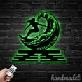 thumbnail image 3 of Handmadetneonsign Surfing Medal Hanger Metal Wall Art Light, Surfing Name Metal Sign Wall Decor, Surfing Player Metal Decor 47061, 3 of 5
