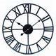thumbnail image 1 of Reloj de pared redondo de madera de 10 pulgadas, reloj de pared silencioso retro sin tictac para sala de estar, dormitorio, cocina (26 cm/10), 1 of 3