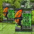 thumbnail image 3 of Flagwix Halloween Flag, Assuming I'm Just An Old Lady Was Your First Mistake Witch Halloween Decoration, Fall Decor, Canvas Double-sided Printed 12x18 Garden Flag, 3 of 4