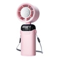 thumbnail image 2 of Ventilador portátil de alta velocidad con batería de 6000mAh, ventilador de enfriamiento portátil con velocidad ajustable, compacto para actividades al aire libre y viajes., 2 of 9