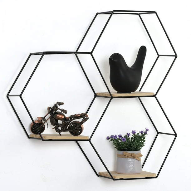 Hexagon Metal, How To Make Hexagon Floating Shelves