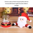 thumbnail image 3 of Matsuzay Colgante de Navidad, soporte para regalo, bolsa de regalo, cesta, adorno de supermercado, contenedor de galletas de tamaño compacto, tarro de Kits de decoración para fiestas Anciano Forma Matsuzay HA069774-01, 3 of 6