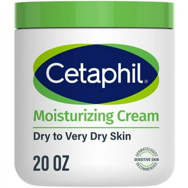Cetaphil Face & Body Moisturizer, HYZ01 Hydrating Moisturizing Cream for Dry to Very Dry, Sensitive Skin, NEW 20 oz, Fragrance Free, Non-Comedogenic, Non-Greasy (Packaging May Vary)