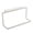 White, variant on Plastic Over Door Towel Bar Storage Hanger for Cabinet Cupboard Door, Durable Removable Washcloths Holder Rack for Kitchen Bathroom Hand/Dish Towels,Tea Towels,Easy to Install,1Pc(Pink,7.5x3.5x2.1")