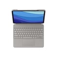 thumbnail image 2 of Logitech Combo Touch for iPad Pro 12.9-inch (5th and 6th gen) 12,9 Pouces - Clavier et Étui folio - avec Pavé Tactile - Rétroéclairé - Connecteur Intelligent Apple - Sable - pour Apple iPad Pro (5e Génération), 2 of 5