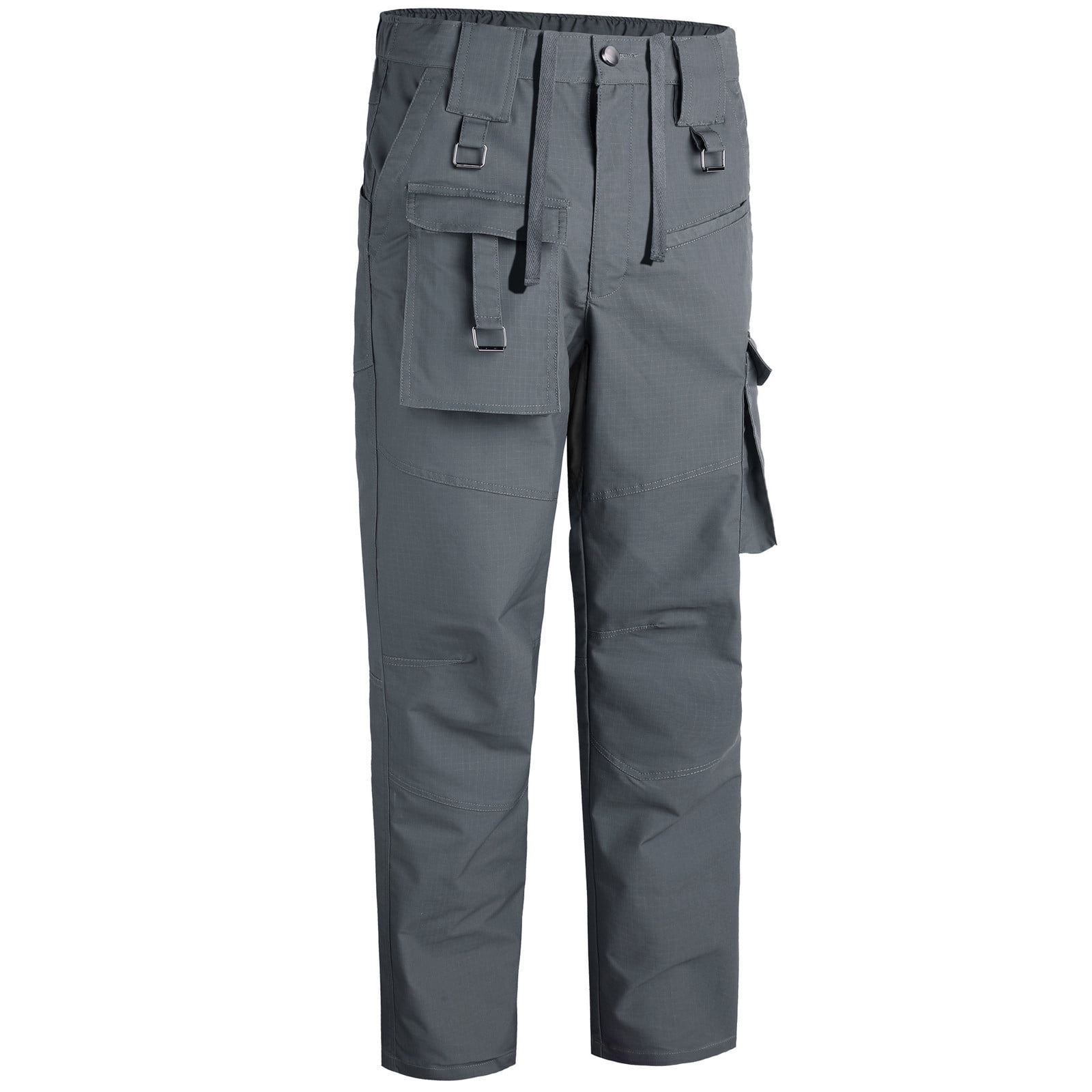 PBNBP Cargo Pants for Men,Mens Solid Cargo Pants Multi Pocket Straight ...