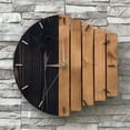 thumbnail image 2 of Modern Wall Clock, 12 Inch Silent Non Ticking Wall Clock, Battery Operated Decorative Wall Clock for Home, Office, Living Room, 2 of 7