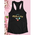 thumbnail image 3 of Mothers Day Storybook Tulips Racerback Tank Women -Image by Shutterstock, Female XX-Large, 3 of 4